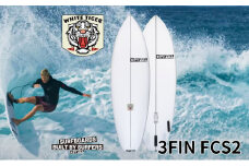 PYZEL SURFBOARDS WHITE TIGER 3FIN FCS2 サーフボード パイゼル サーフィン 藤沢市 江ノ島【Size：5'8"、Width：20"、Thickness：2 5 /8"、Volume：33.50L】江の島