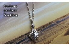 Sunburst pendant Nacklace ネックレス ペンダント おしゃれ デザイン アクセサリー レディース メンズ 藤沢市 神奈川県