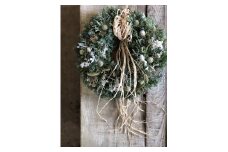 クリスマスリース クリスマス リース 先行予約 赤 花 期間限定発送ドライフラワー ドライリース フレッシュリース インテリア プレゼント ギフト クリスマスプレゼント クリスマスギフト おしゃれ 壁飾り くりすます Christmas kurisumasu 人気 ヘリアントスガーデン 1個 神奈川 湘南 藤沢