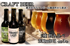 ビール クラフトビール 飲み比べ 3種 ラガー スタウト IPA 330ml×各1本 計3本 お試し beer 麦酒 びーる 地ビール 酒 craft beer クラフト ご当地 家飲み 直送 おすすめ 人気 贈答 冷蔵 湘南台 Aprotodo’S株式会社 RRAAP BREWERY 神奈川 湘南 藤沢