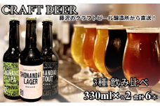 ビール クラフトビール 飲み比べ 3種 ラガー スタウト IPA 330ml×各2本 合計6本 beer 麦酒 びーる 地ビール 酒 craft beer クラフト ご当地 家飲み 直送 おすすめ 人気 お取り寄せ 贈り物 贈答 冷蔵 湘南台 Aprotodo’S株式会社 RRAAP BREWERY 神奈川 湘南 藤沢