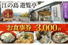 江の島 遊覧亭 食事券 3000円 分 江ノ島 食事券 お食事券 グルメ券 利用券 商品券 補助券 ギフト券 ギフト チケット お食事 ランチ 海鮮丼 江の島丼 サザエ しらす 生しらす シラス 海が見える オーシャンビュー 湘南海岸 海 一望  旅行 観光 旅行 トラベル 関東 首都圏 神奈川 湘南 藤沢