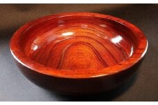 小田原漆器　1尺2寸　こね鉢　（木鉢）【漆塗り 国産天然木 おしゃれ プレゼント 記念 お祝い ふっくらとしたデザイン 木製食器 日用品 キッチン用品 木製 直径：350mm×高さ100mm 神奈川県 小田原市 】