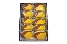 菜の花 小田原うさぎ （10個入）【甘すぎず大人の味わい 上品な味わい お土産 贈答用　記念 ご褒美 小田原銘菓 家族用 来客用 国内産小麦粉 減農薬小豆 新鮮な卵 薬蜜 とろける純バター入り 神奈川県 小田原市 】