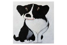 アーティストが『愛しいペットのポートレート』描きます 30号サイズ スクエア 910×910mm【アート 30号サイズ　油絵 横井山泰 美術 作家 910×910mm スクエア 神奈川県 小田原市 】