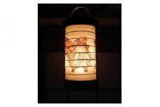 ゆらぎLEDちょうちん　北条綱成（玉縄城主）【ゆらぎ 提灯 ちょうちん LED電球 和紙 やわらかい灯り 最新技術 ゆらぐＬＥＤ電球 炎のよう 小田原型ちょうちん リアルキャンドルLEDランプ 神奈川県 小田原市 】
