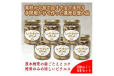 しいたけだけのピクルス 6個セット【 家庭用 自宅用 贈答品 贈答用 ギフト お取り寄せ お中元 お歳暮 贈り物 お祝い 神奈川県 小田原市 】
