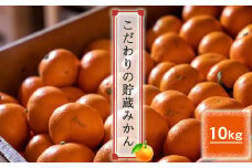 ＜品種厳選＞こだわりの貯蔵みかん　10キロ＜2025年12月20日出荷開始～2026年2月28日出荷終了＞【 みかん 神奈川県 小田原市 】
