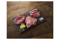 神奈川県産和牛 阿夫利牛のエイジングビーフ 3種類食べ比べセット　450g（2人前）【 牛肉 和牛 神奈川県 小田原市 】