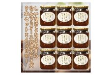 スイスで加工品を学んだ農家が手間暇かけて手づくりした『しいたけとたまねぎのなんでもソース』≪お得サイズ≫9本セット【 家庭用 自宅用 贈答品 贈答用 ギフト お取り寄せ お中元 お歳暮 贈り物 お祝い 神奈川県 小田原市 】