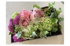 生花BOXアレンジ体験レッスン 【 フラワーアレンジメント 体験 チケット 神奈川県 小田原市 】