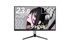 Pixio ゲーミングモニター 23.8インチ FHD 120Hz IPS ブラック/黒 PX246WAVE