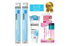 【定期便 毎月 3か月】LION ハミガキセット【ライオン 歯みがき 歯磨き 歯磨き粉 定期便 毎月届く ライオン小田原工場 NONIOハミガキクリアハーブミント NONIOハミガキクリアハーブミント 神奈川県 小田原市 】