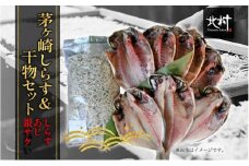 茅ヶ崎 しらす 干物 セット しらす  300g あじ 5枚 銀サケ 4枚 とれたて 網元 船 茹で上げ ゆでる 天日干し 白 透明 湘南 相模湾 朝獲れ  食卓 干物しらす丼 ポン酢 卵 海 漁 湯切り おつまみ お酒 冷凍 神奈川県 茅ケ崎市