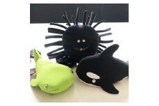 うみのなかまたちセット(1)ウニ子・ジンベイ・ミニシャチ 雑貨 日用品 キャラクター 詰め合わせ 