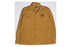 GONZO SURF　ツイーディーコーデュロイシャツ　カラー：キャメル　XL