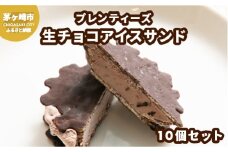 湘南茅ヶ崎の人気店 プレンティーズの生チョコアイスサンド【のし有】