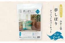体験 【染色キット】みやこ染 夢しぼりクッションカバーキット（ロコビーチ） キット 染色 染物 セット 説明書付き クッションカバー オリジナル クッション 日用品 雑貨 茅ヶ崎市 神奈川県