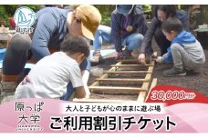 原っぱ大学 割引チケット 30000円分 体験 チケット フィールドワーク レジャー お出かけ スポット 親子体験 リフレッシュ デジタルデトックス リトリート 山 海神奈川県 逗子市