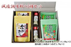 TAC21 減塩調味料の3種セット [№5875-0436]
