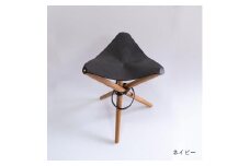 WOODWORK CENTER　WWCキャンプスツール ネイビー [№5875-7115]0597