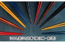 【オーダーメイド】うるし塗りのお箸(1膳)[№5875-0730]