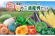 産直センターうらりマルシェ　 旬の三浦産物セット　M033-002