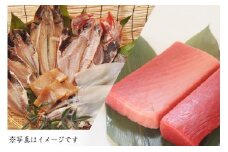 魚音おまかせ干物＆まぐろセット　M006-014
