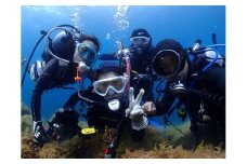 三浦半島城ケ島の海で体験ダイビング　M064-001