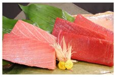 ワンランク上の天然目鉢鮪中とろ・赤身セット 750g　M024-003