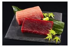料亭の味をご自宅で、マグロの目利き名人宮川輝雄が送る 逸品のマグロ 赤身＆中トロ　M071-002