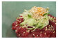 甘醤油、ごま油、すりごま、お酒、豆板醤でユッケに！