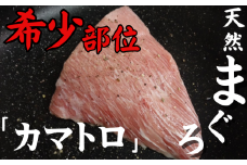 【幻のトロ】天然三崎まぐろ希少部位の「カマトロ」　M005-014