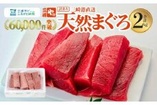 【訳あり】＜三崎港直送！＞これを選べば間違いなし！業務用 三崎の天然マグロ2kg　M063-003-02