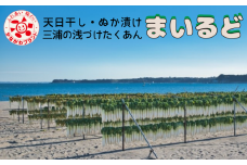 【期間限定・数量限定】三浦のたくあん「まいるど」（小樽10リットル容器入り）　M080-003-01