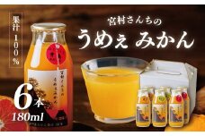 秦野産 みかん 100% ストレート ジュース （6本）／おまかせ 農家 こだわり セット 果物 みかん みかんジュース デザート 果汁100％ 搾りたて 新鮮 美味 おいしい ストレートジュース オレンジジュース フレッシュ 柑橘 旬 ストレート 濃厚 飲みきり サイズ 飲みやすい お子様 健康 ビタミン 神奈川 秦野／ 006-04
