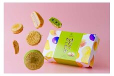 はだのだっくわーず　６個入り / ダックワーズ 焼菓子 ピーナッツバター ピーナッツ 落花生 プロの味 おやつ 贈呈用 手土産 ギフト はだのブランド認証品 メレンゲ菓子 秦野 神奈川 お年賀 お歳暮