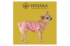ドッグウェア「VIVIANA」ベアタンクトップ（Pink）｜犬服 犬用 犬用ワンピース 犬用ドレス サイズ展開