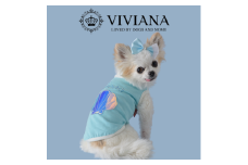 ドッグウェア「VIVIANA」shellタンクトップ｜犬服 犬用 犬用ワンピース 犬用ドレス サイズ展開