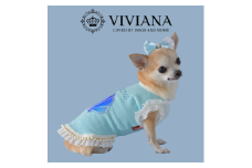 ドッグウェア「VIVIANA」Sellフリルタンクトップ｜犬服 犬用 犬用ワンピース 犬用ドレス サイズ展開