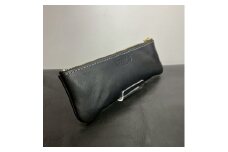 YIHALS ハンドメイド 牛革 ペンケース ワインレッド《靴屋が手掛ける革製品》｜イハレス レザー 革小物 [0649]