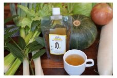 【南足柄市・金太郎の力水使用】飲む野菜ファースト　はちみつジンジャー×6本入【 出汁 スープ】【出汁 スープ ギフト プレゼント 贈り物 お返し おいしい まとめ買い 8種 野菜 食品ロス削減 飲む野菜 野菜だし 神奈川県 南足柄市 】