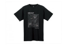 ★レビューキャンペーン実施中★モンベルTシャツ 南足柄市オリジナルデザイン（等高線）＜ブラック/M＞【 神奈川県 南足柄市 】