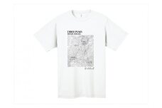 モンベルTシャツ 南足柄市オリジナルデザイン（等高線）＜ホワイト/S＞【 神奈川県 南足柄市 】