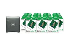 「スマホプリンターinstax™“チェキ”スクエアセット」instax™ スクエアフォーマットフィルム 2パック×23（合計460枚撮影可能）スマホプリンター“チェキ”「instax SQUARE Link™ Midnight Green」×1