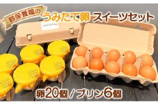 鈴保養鶏 うみたて 卵 たまごスイーツ セット