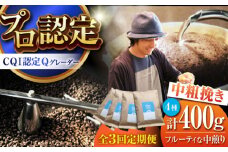 【全3回定期便】葉山イヌイットコーヒー ★中粗挽きタイプ フルーティな中煎り ＜スペシャルティコーヒー＞ 400ｇセット / 珈琲 コーヒー ブレンド セット こーひー 飲み比べ 中粗挽き 中煎り 神奈川県 葉山町【イヌイットコーヒーロースター】 [ASAB031]