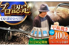 【全12回定期便】葉山イヌイットコーヒー ★中粗挽きタイプ フルーティな中煎り ＜スペシャルティコーヒー＞ 400ｇセット / 珈琲 コーヒー ブレンド セット こーひー 飲み比べ  中粗挽き 中煎り 神奈川県 葉山町【イヌイットコーヒーロースター】 [ASAB033]