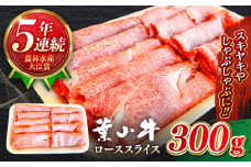国産 和牛 A5ランク 黒毛和牛 葉山牛 ローススライス ( 約300g × 1パック ) 葉山牛 牛肉 しゃぶしゃぶ すき焼き すきしゃぶ A5 牛肉 和牛 ロース スライス すきやき すき焼 神奈川県 葉山町 ブランド牛 牛肉 贅沢 おすすめ 【葉山牛ステーキレストラン 角車】 [ASBD014]