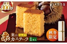 【先行予約】葉山日影茶屋　らんとう栗 1本入 / カステラ かすてら スイーツ 刻み栗 栗 くり 贈り物 ギフト 和菓子 焼き菓子 お菓子 神奈川県 葉山町【(株)日影茶屋】 [ASAX033]